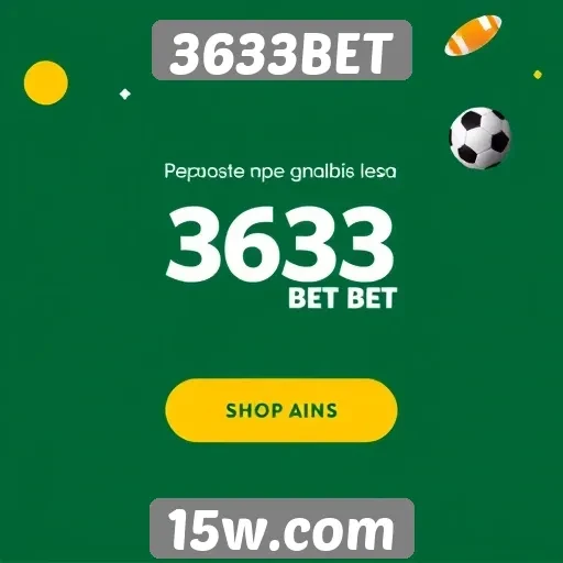 Promoções atuais e bônus oferecidos pelo 3633BET